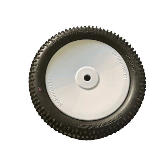 NZRCA 2026 Control 1/10 Off Road Front Tyres 4WD Buggy – Pre Mounted on U4496