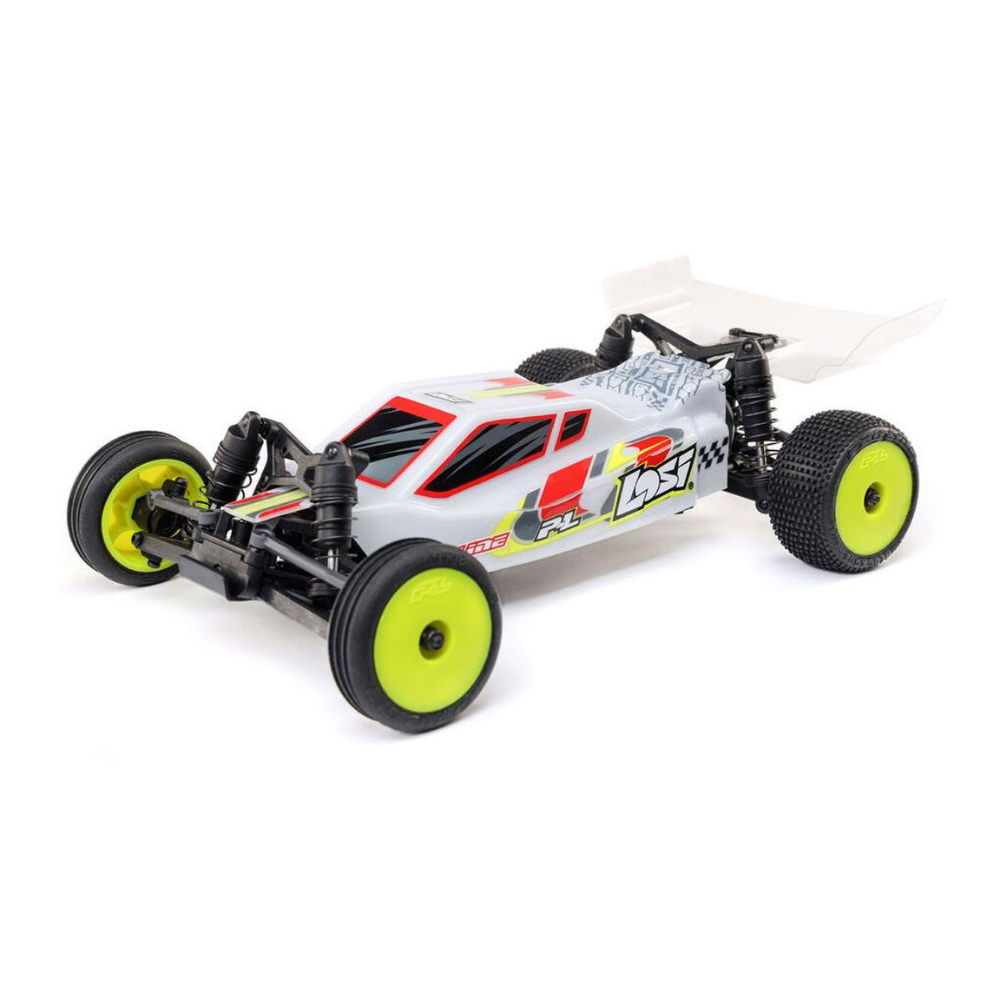 Losi 1/24 Micro-B 2WD Buggy RTR (White)