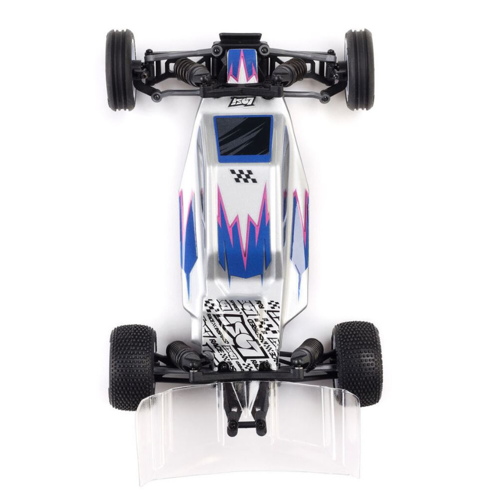 Losi 1/24 Micro-B 2WD Buggy RTR (Silver)