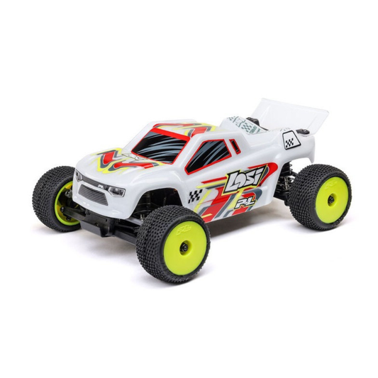 Losi 1/28 Micro-T 2WD Truggy RTR (White)