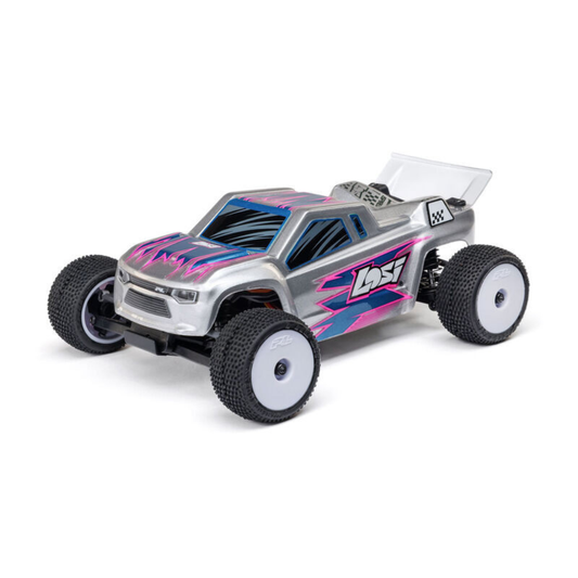 Losi 1/28 Micro-T 2WD Truggy RTR (Silver)