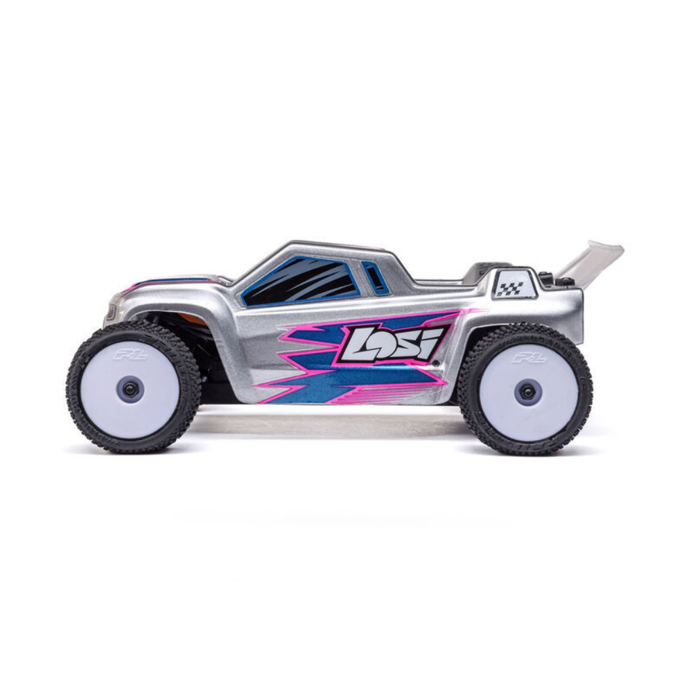 Losi 1/28 Micro-T 2WD Truggy RTR (Silver)