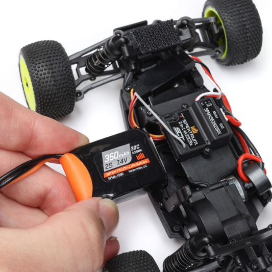 Losi 1/28 Micro-T 2WD Truggy RTR (White)