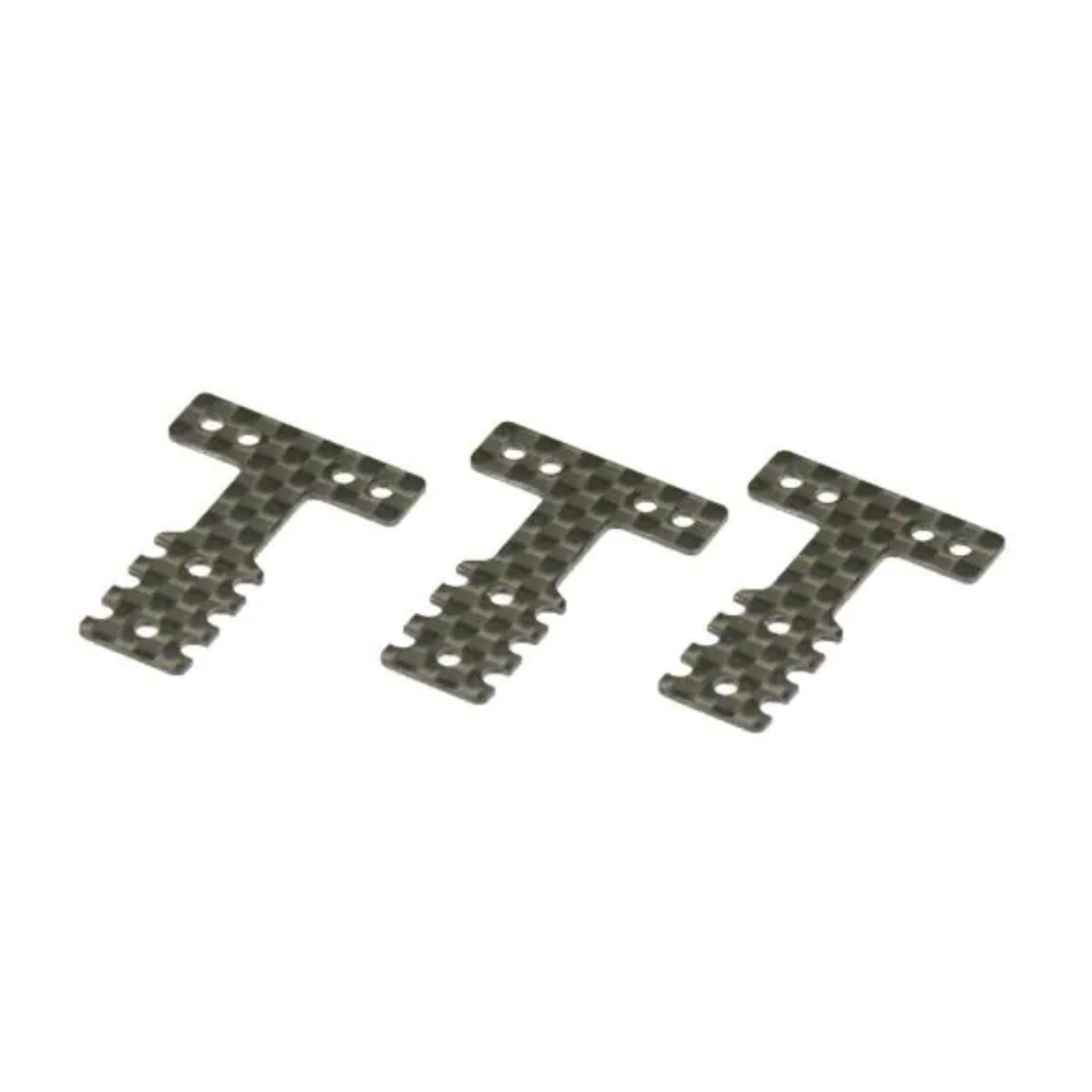 Kyosho Mini-Z Carbon Rear Suspension Plate (Soft MM/LM/MM2 3pcs)