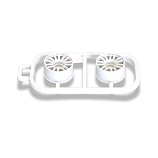 Kyosho Mini-Z Multi Wheel II W/Offset 0 (White/RE30 2pc)