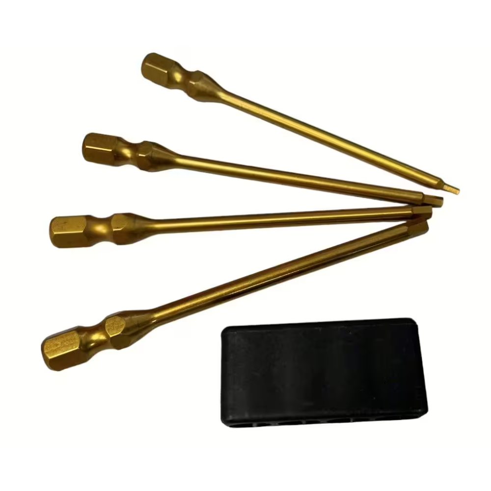 MR33 Hex Driver Tip Set 1,5/ 2,0/ 2,5/ 3,0mm for Electric Tools