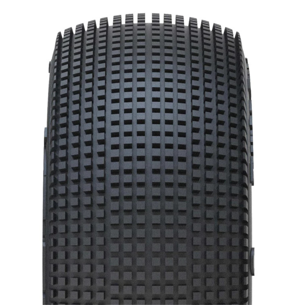 VP-PRO 804 Turbo Trax Evo V2 1/8 Buggy Tires Pre-Glued (White) - M4 Super Soft (2 Pcs)