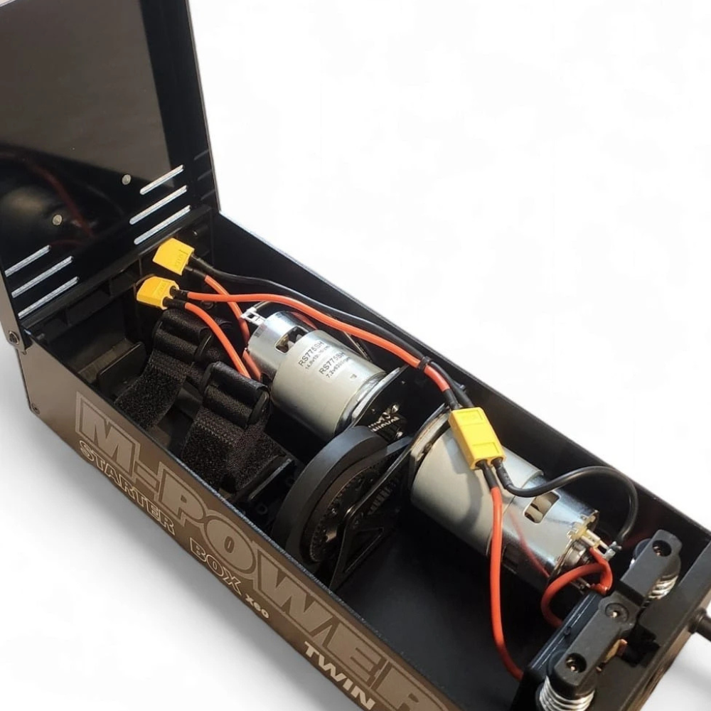 Caster Racing M-POWER X60 Starter Box w/ Twin 750 Motors