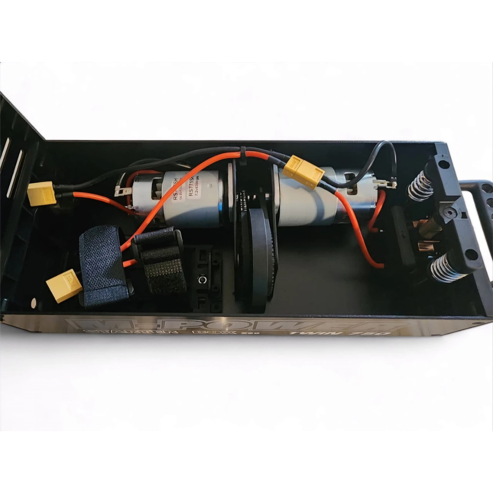 Caster Racing M-POWER X60 Starter Box w/ Twin 750 Motors