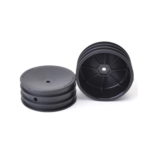 U4367 2WD Wide Front Off-Road Wheel - Black (2)