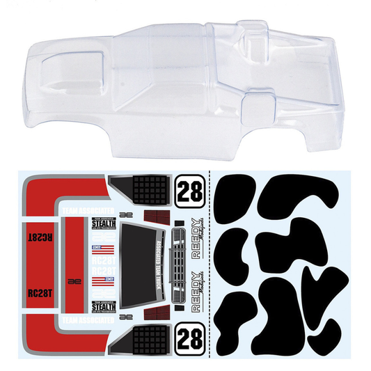 Team Associated RC28T Body (Clear)